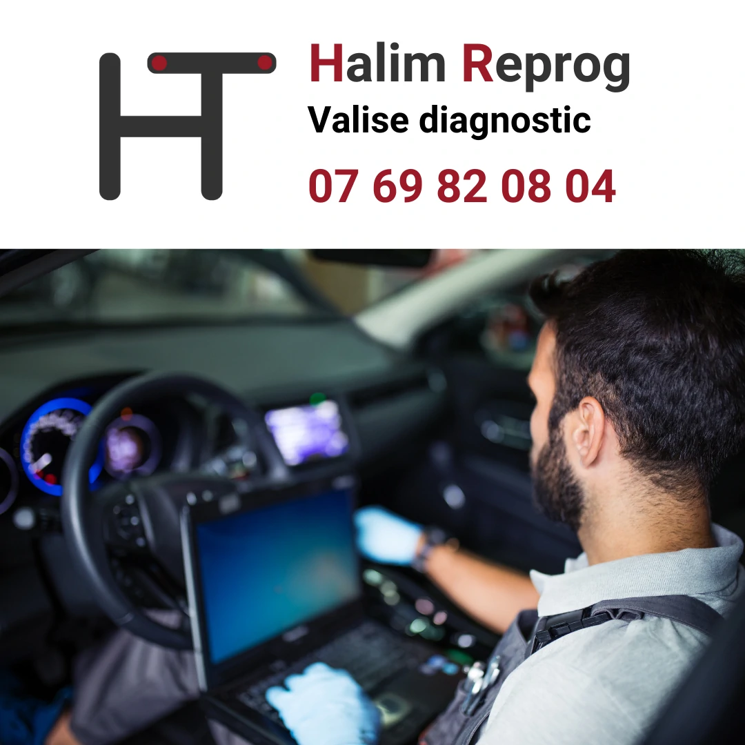 Valise de diagnostic permettant de reprogrammer ou programmer votre clef, votre carte de voiture, véhicule en tous genres. SOS clé, SOS clés