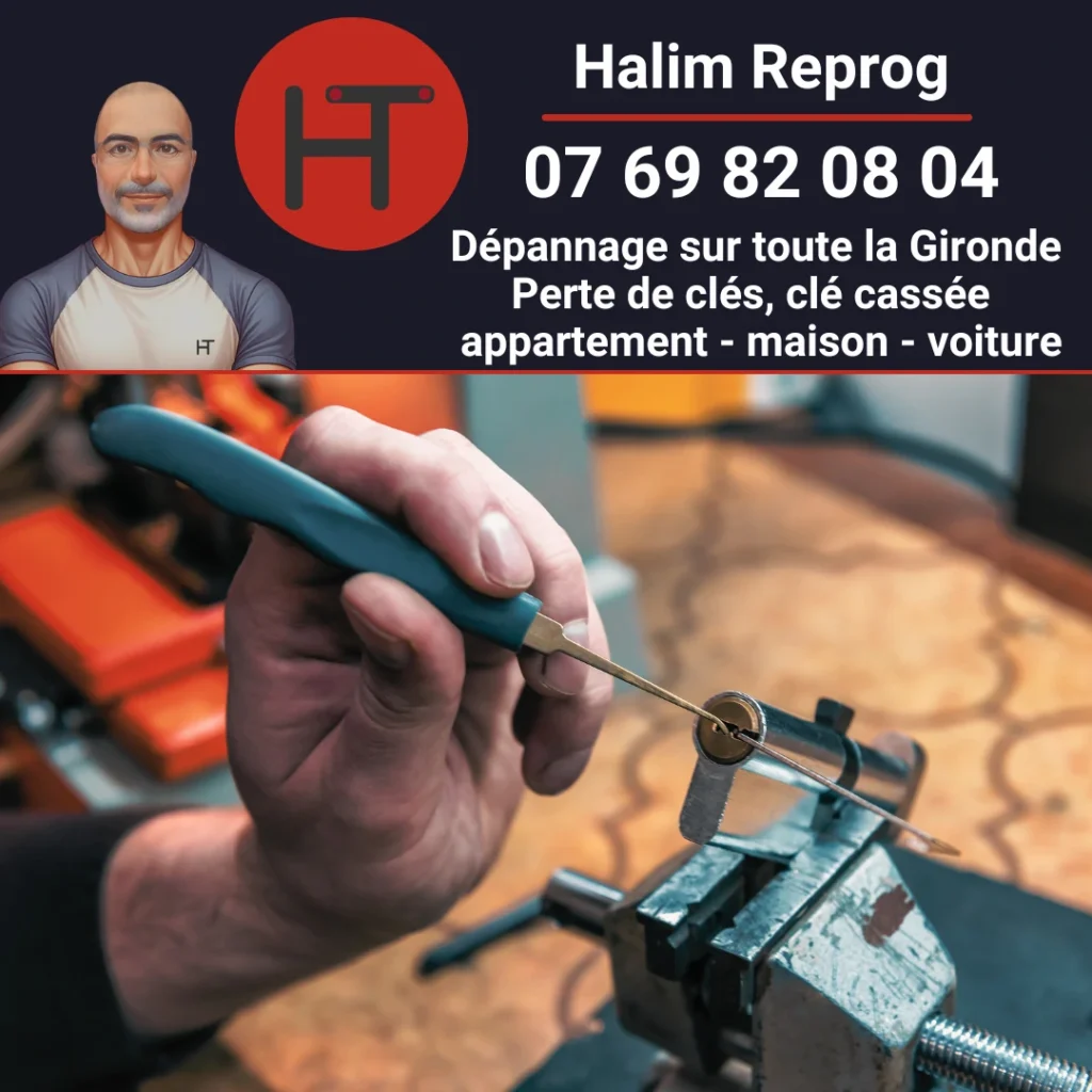 Dépannage et fabrication de clef suite perte ou casse de clefs. SOS clé