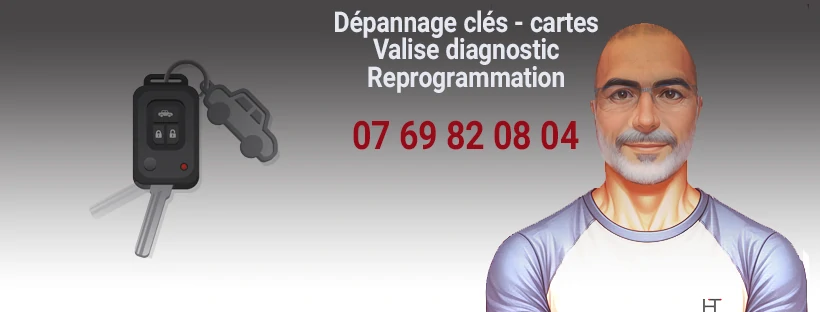 Halim Reprog, SOS clé, dépannage clés, cartes. Valise de diagnostic et reprogrammation de clefs